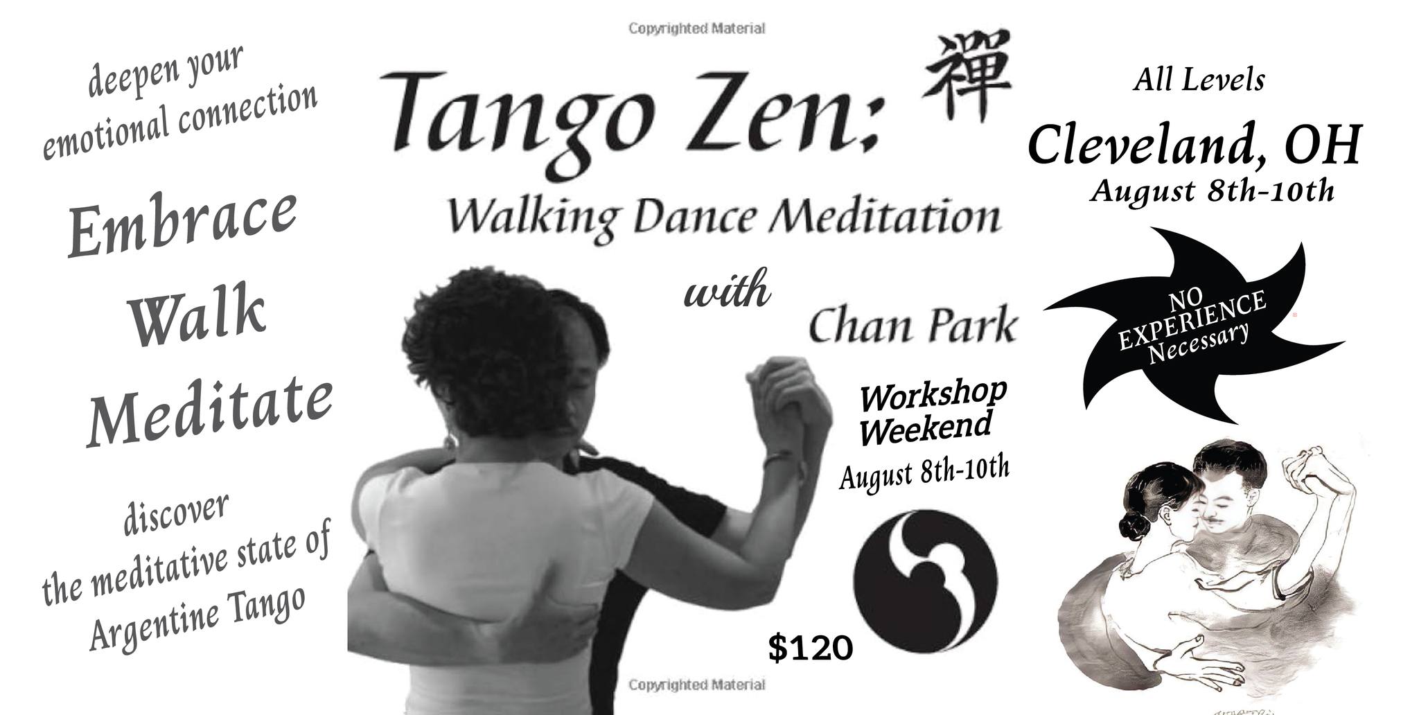CLE Tango Zen: Walking Dance Meditation Workshop Weekend