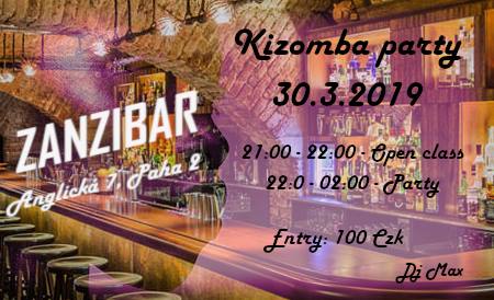 Kizomba party 30.3. New event