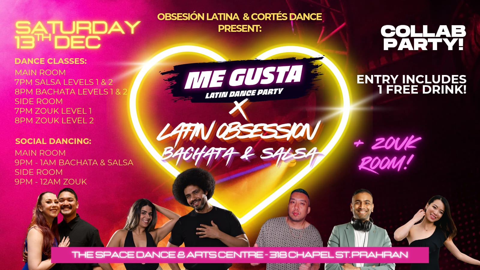 ๐ฅ ๐๐ ๐๐๐๐๐ ๐ฑ ๐๐๐๐๐ ๐๐๐๐๐๐๐๐๐ ๐ฅ Salsa, Bachata and Zouk!!