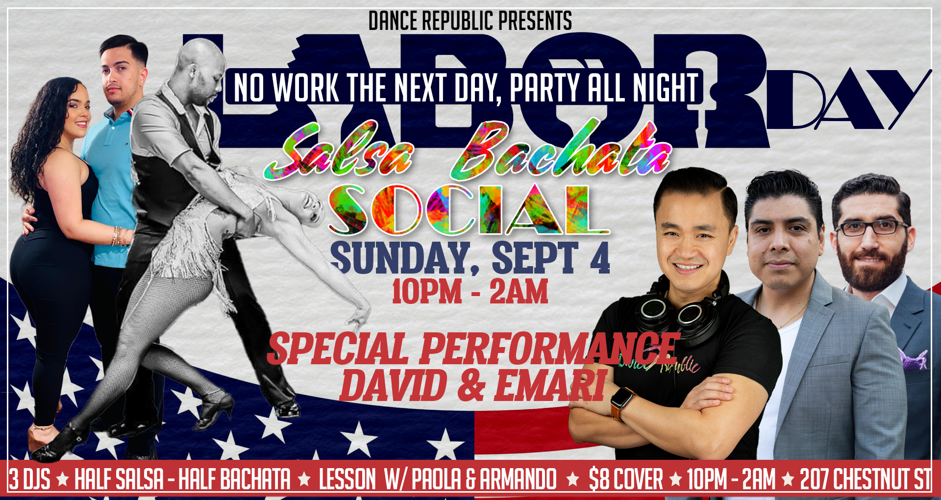 Labor Day - Salsa Bachata Social