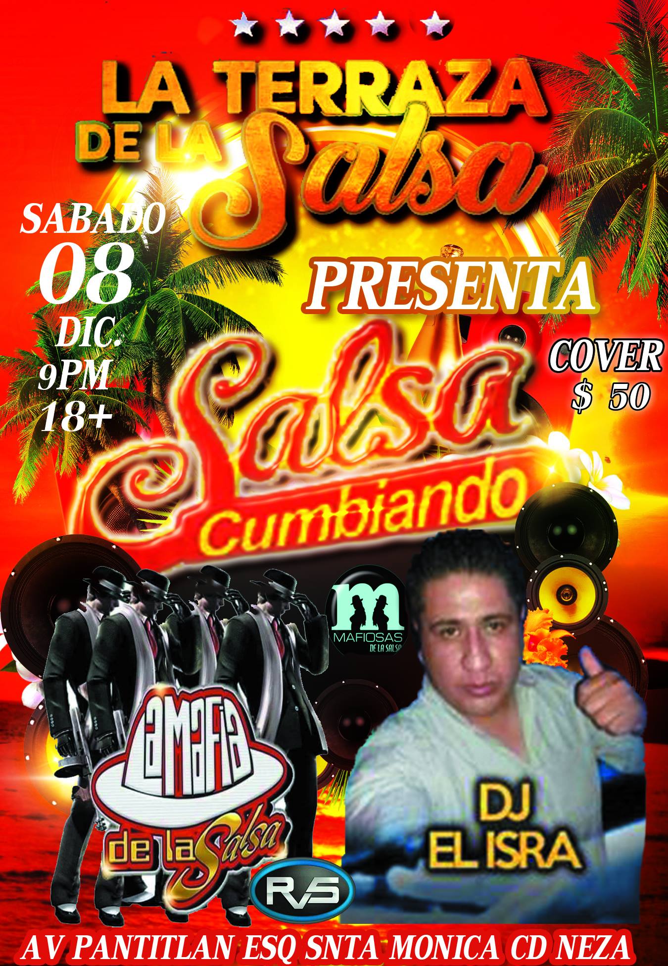 Salsa Cumbiando En La Terraza De La Salsa