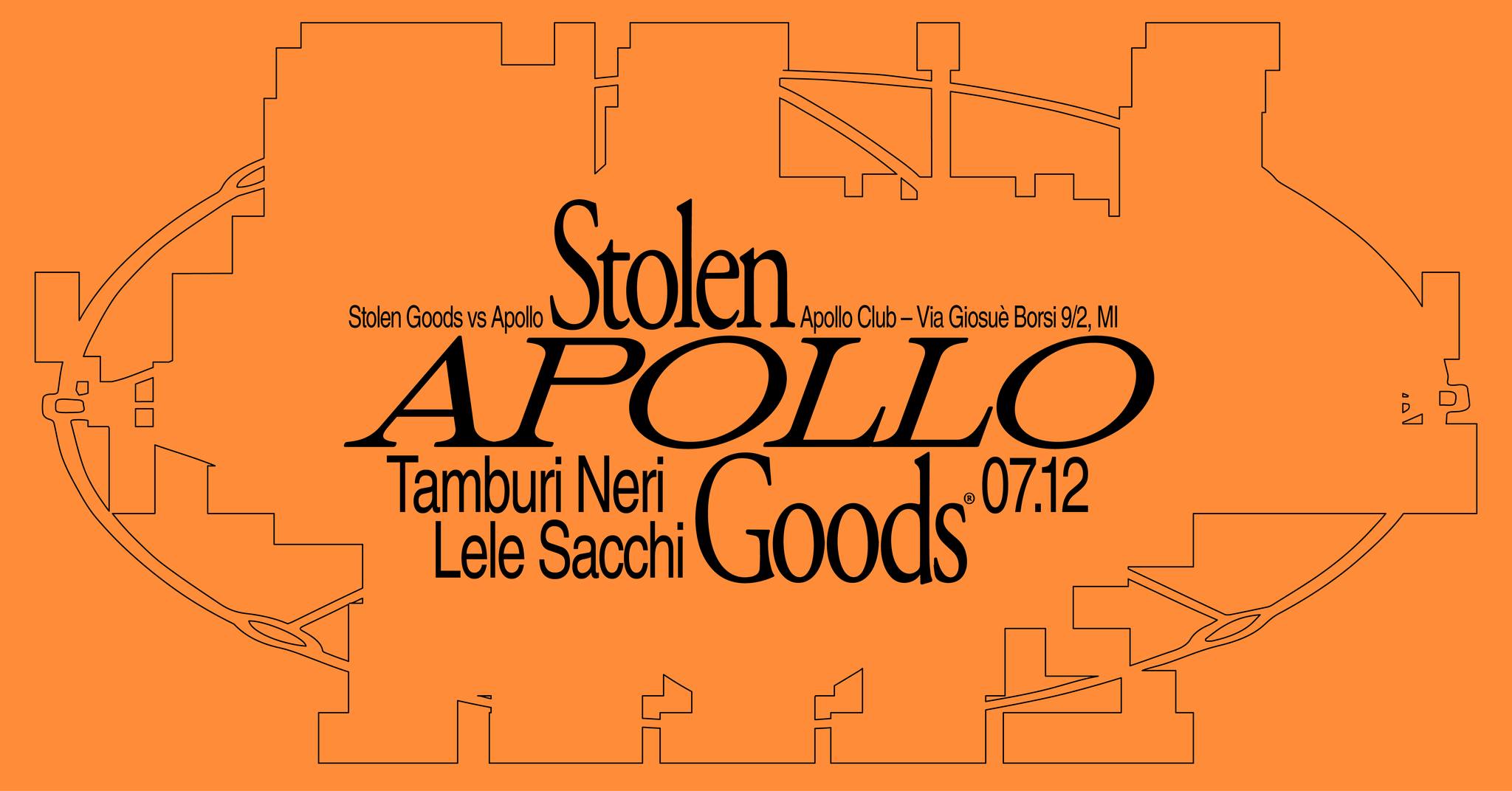 07.12 - STOLEN GOODS vs Apollo Milano w Lele Sacchi and Tamburi Neri