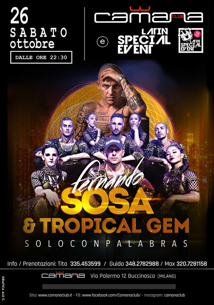 Camana - Sabato Latino by LatinSpecialEvent al Camana