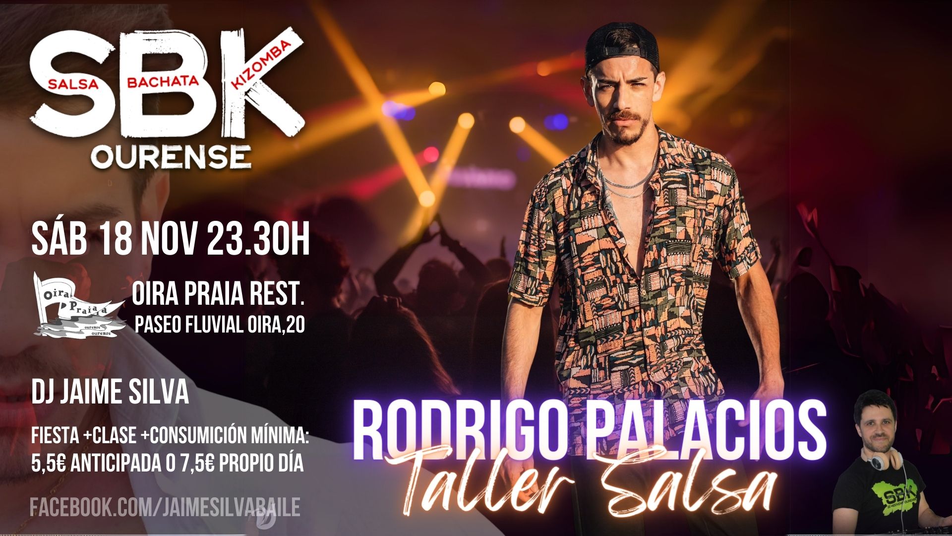 Fiesta SBK Ourense con Rodrigo Palacios