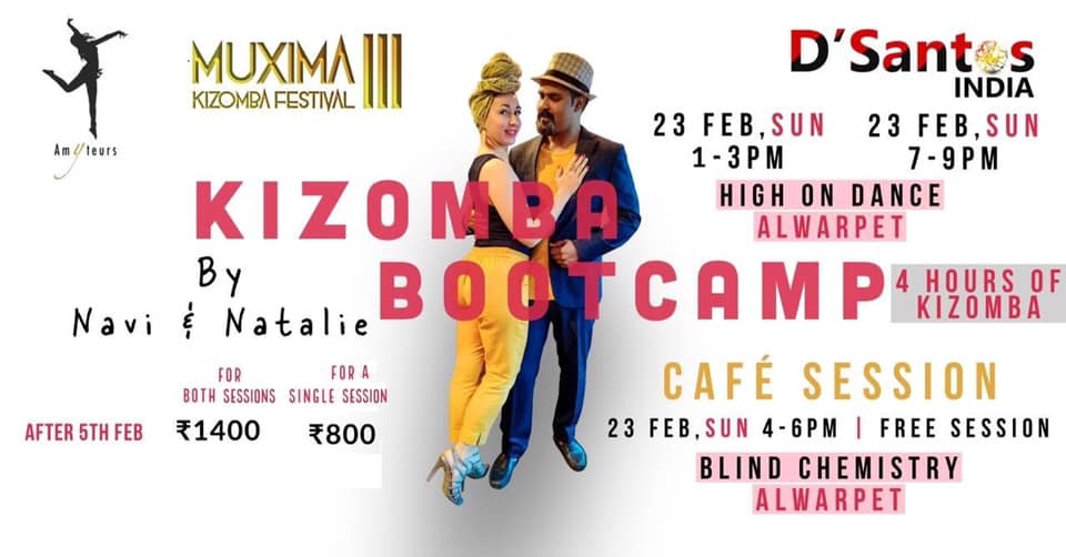 Navi and Natalie Kizomba Bootcamp
