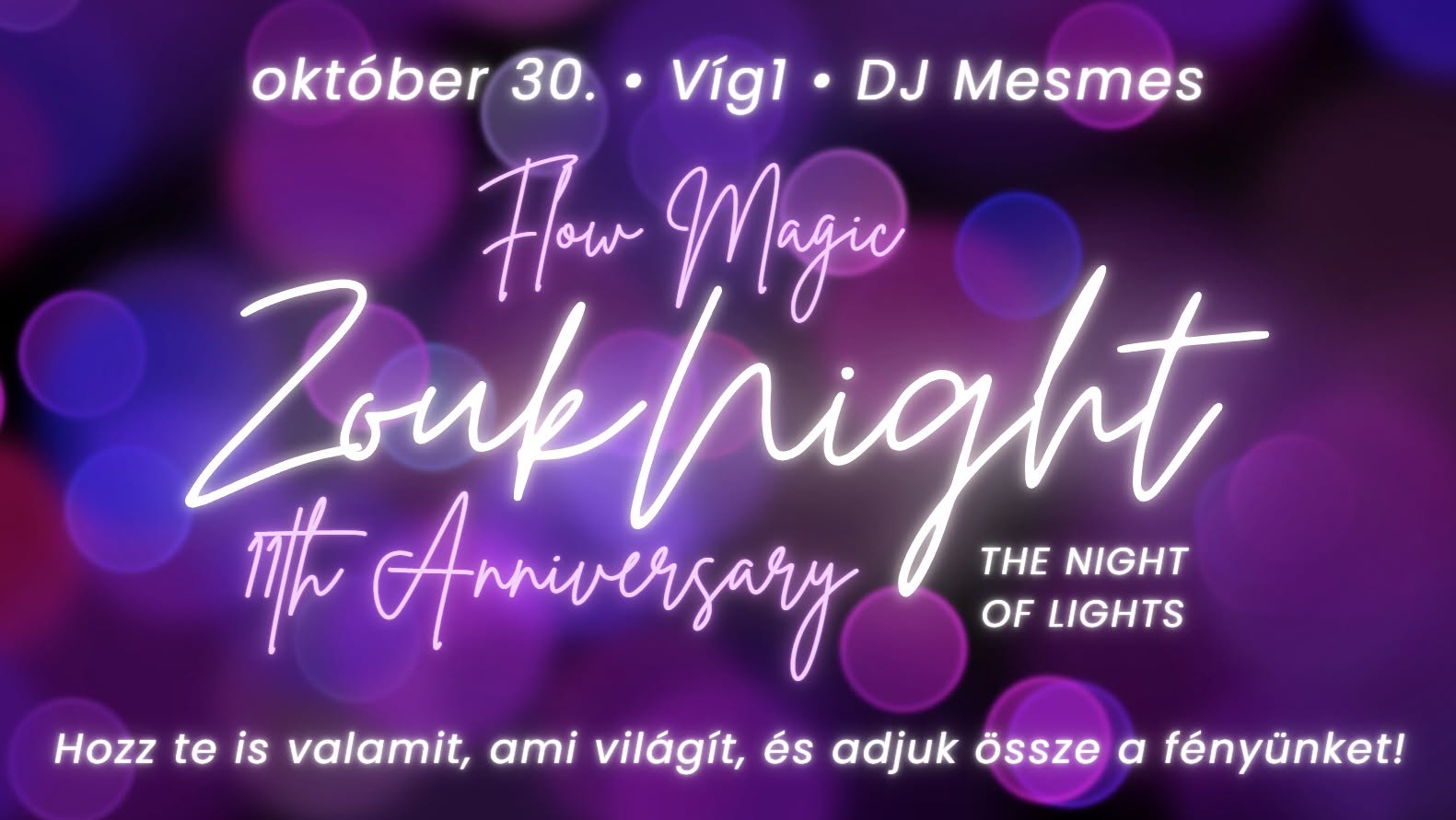 Zouk Night - 11th Anniversary - The Night of Lights