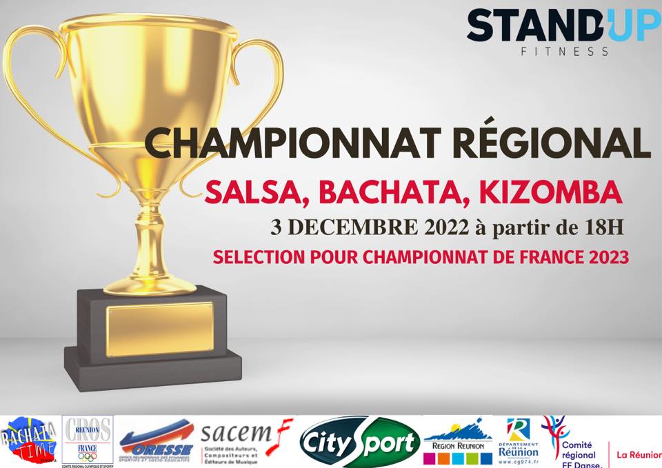 CHAMPIONNAT RÉGIONAL SALSA BACHATA KIZOMBA 3 Dec 2022