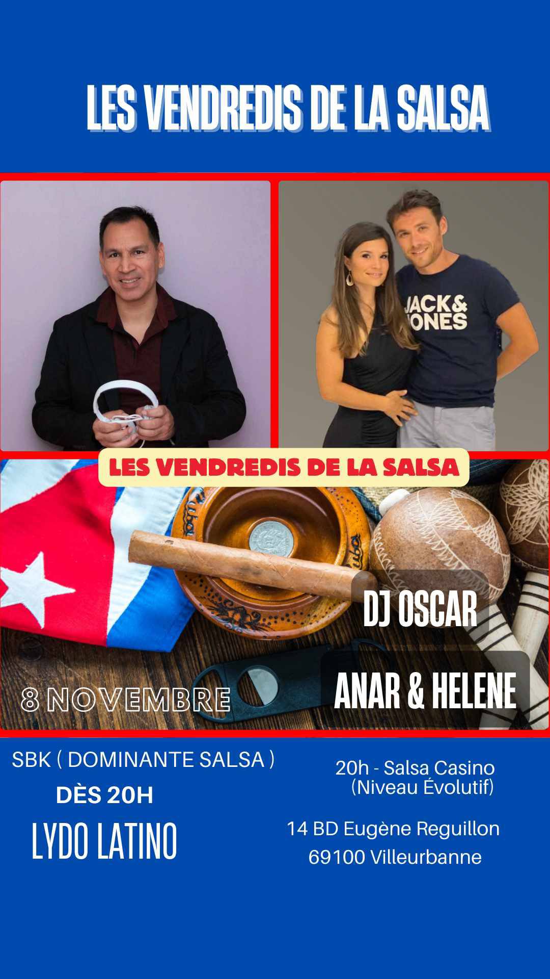 Les vendredis de la Salsa ( 8 Nov - Anar & Hélène )