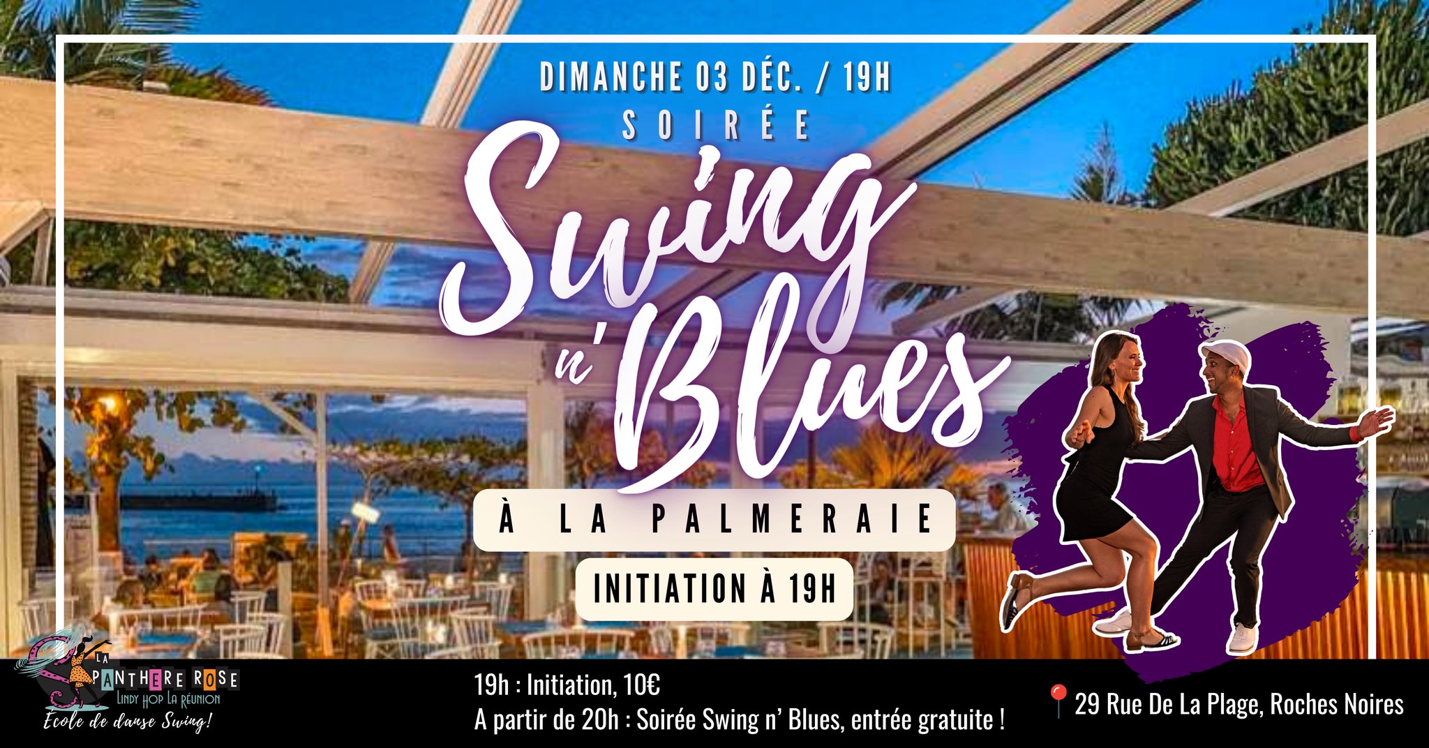 Soirée Swing n' Blues à La Palmeraie ! 🎶