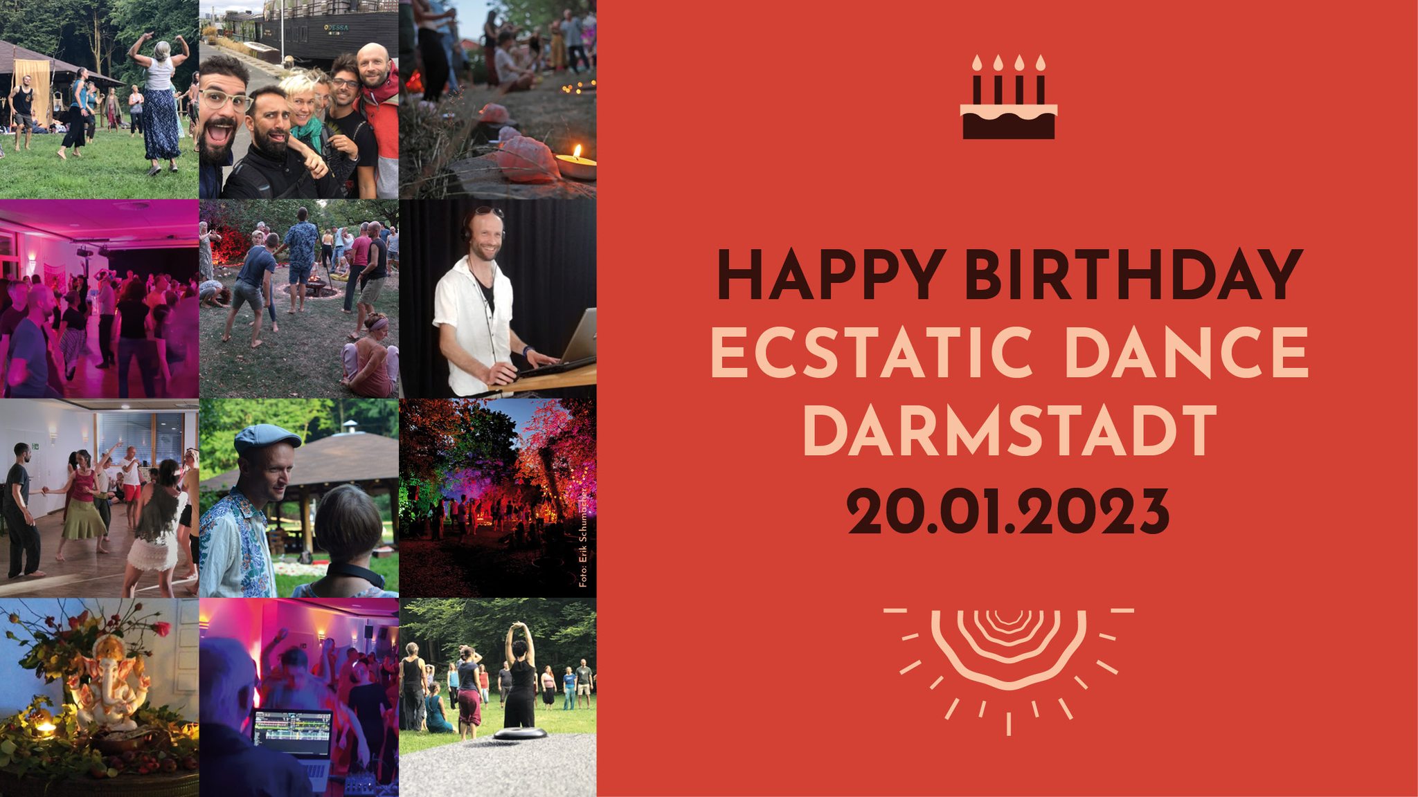 Happy Birthday Ecstatic Dance im Youga!