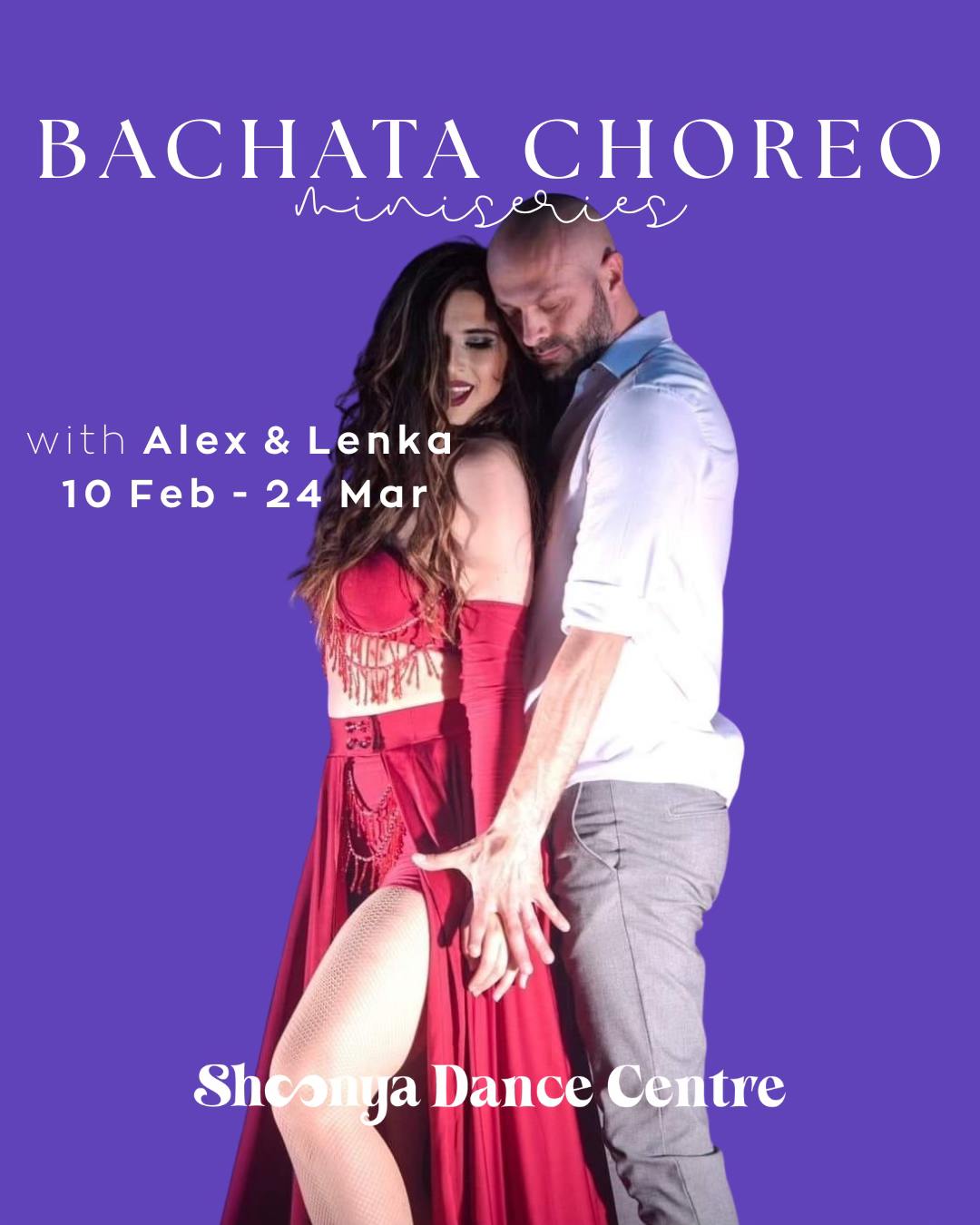 Bachata Choreo (6-Week Series) with Alex & Lenka