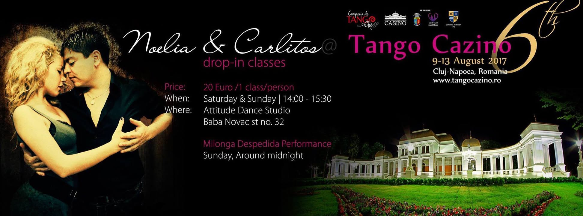 Noelia Hurtado & Carlitos Espinoza at Tango Cazino 2017
