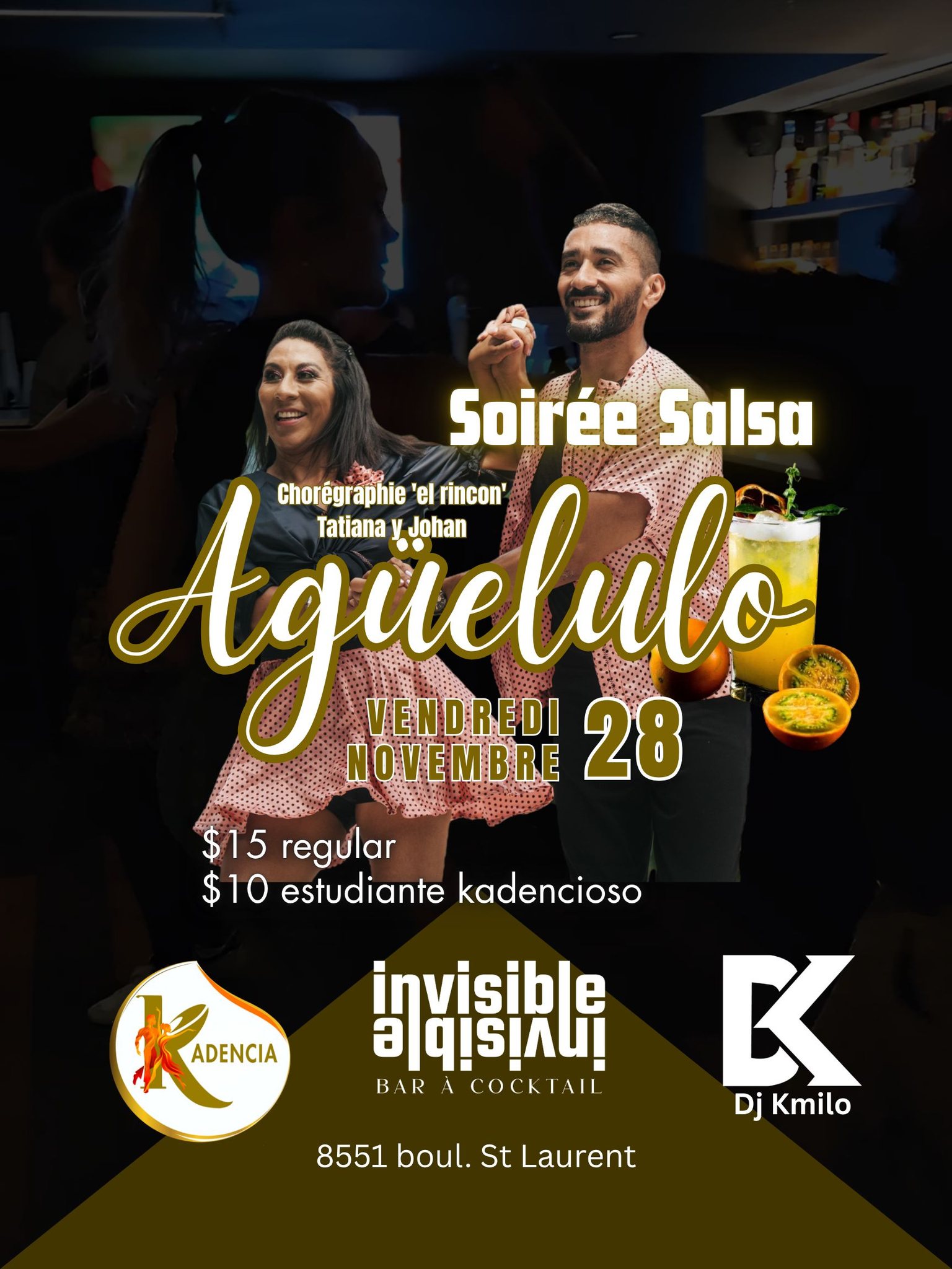Agüe'lulo - soirée de salsa