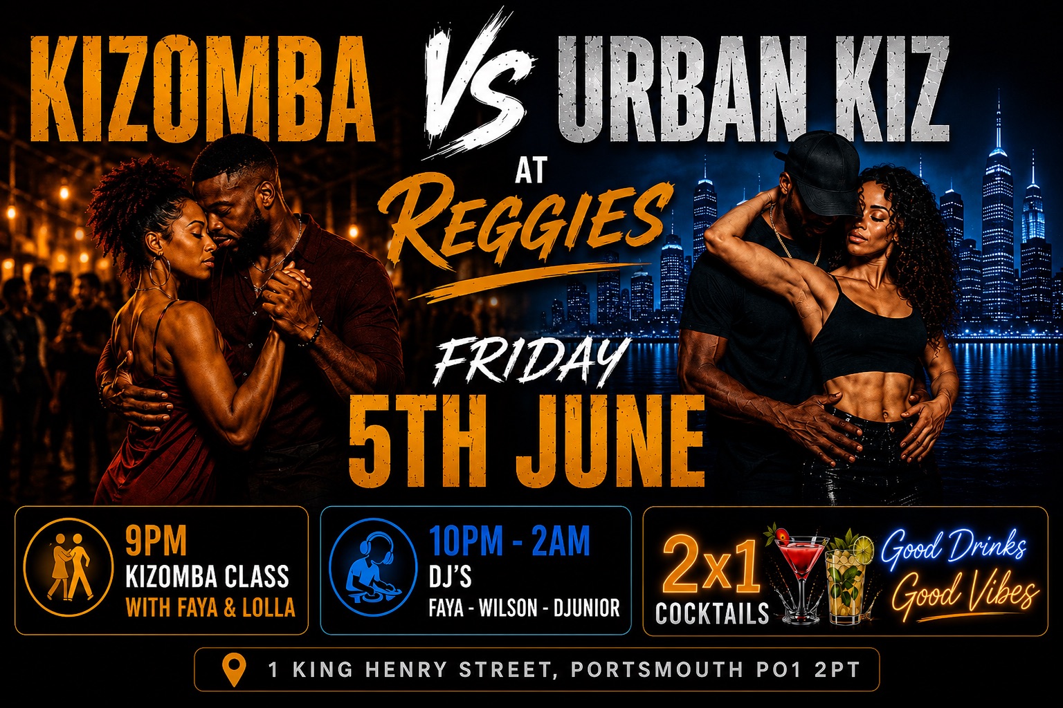 KIZOMBA vs URBAN KIZ