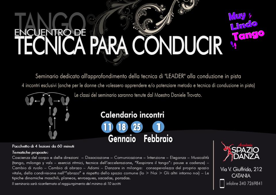 Encuentro de Tecnica para conducir con Daniele Trovato