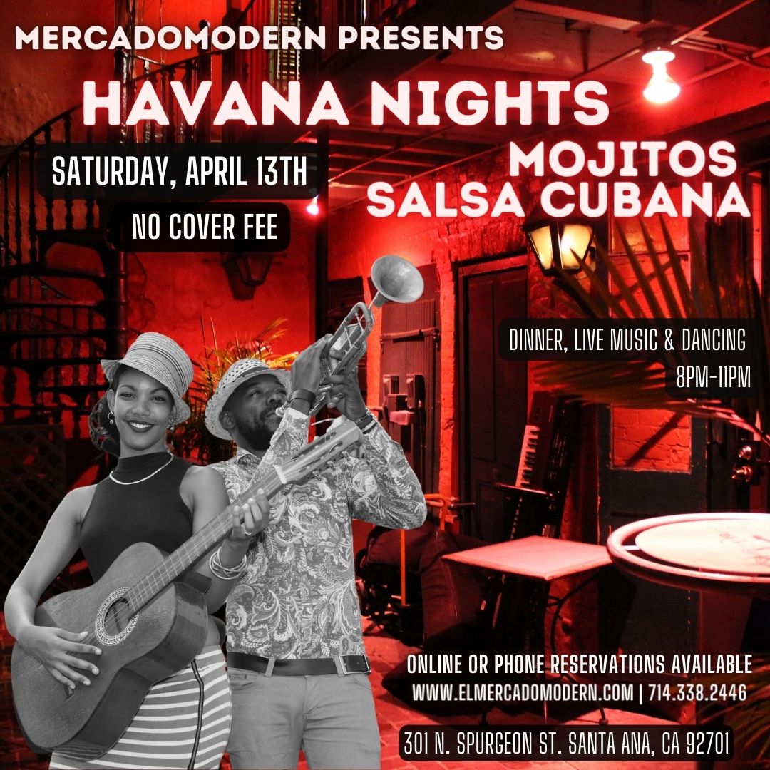 Havana Nights, Mojitos and Salsa Cubana