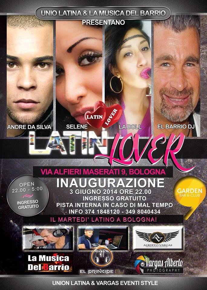INAUGURAZIONE MARTEDI' LATINO GARDEN 9 (NUMA) 3 GIUGNO-Stage gratuito Genyus Latino!