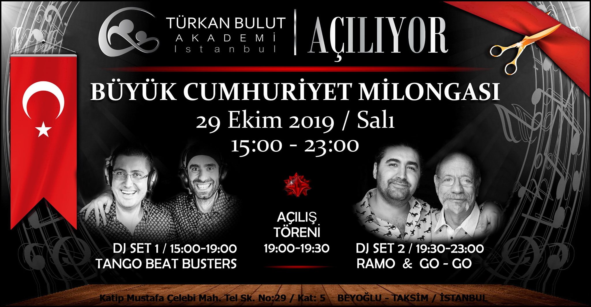 Türkan Bulut Akademi Açılış ve Cumhuriyet Milongası