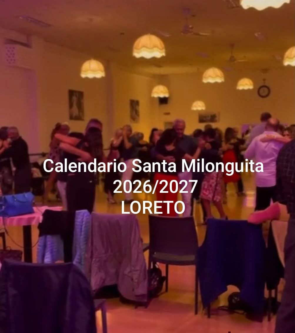 CALENDARIO SANTA MILONGUITA 2026 2027