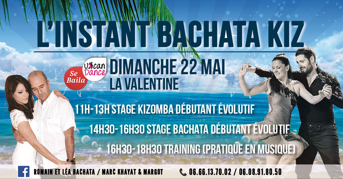 L'INSTANT BACHATA KIZ 4 : Stage Intensif et Training