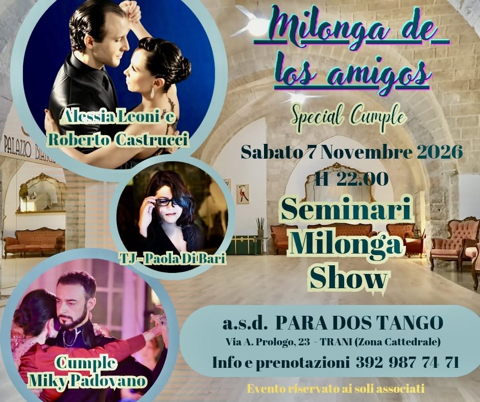 Milonga de Los Amigos -Special Cumple