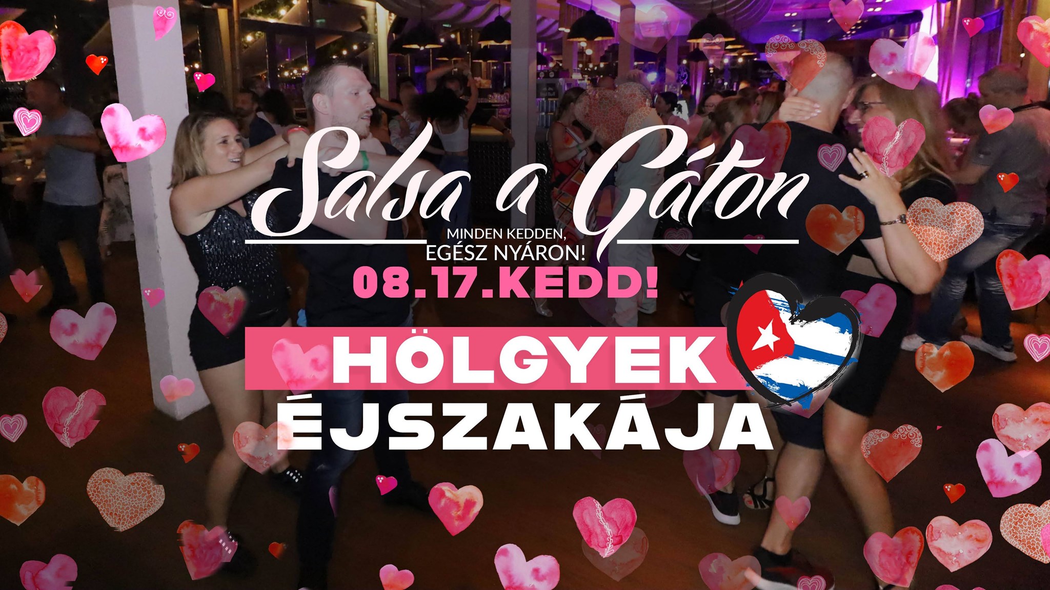 Salsa a Gáton - minden kedden, egész nyáron - Hölgyek éjszakája!