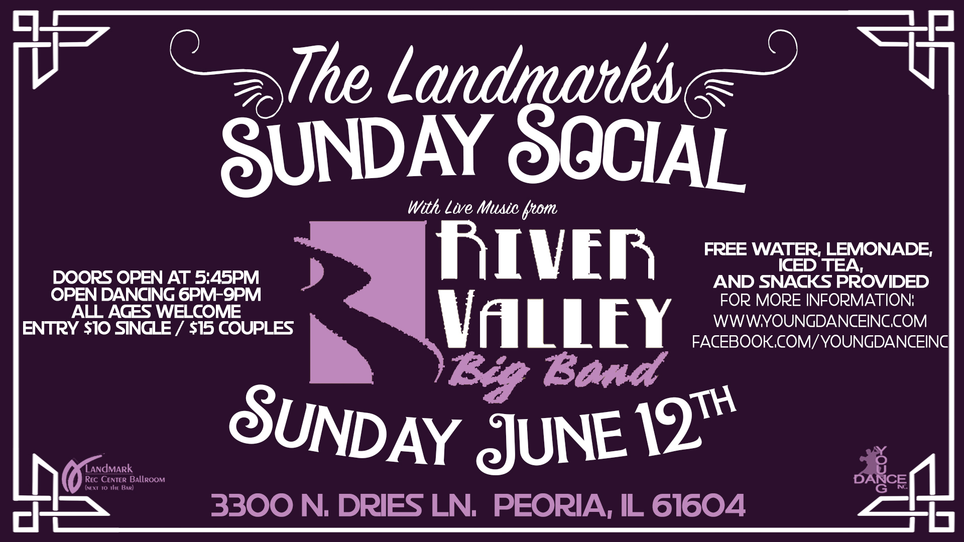 Landmark Social Dance with River Valley Big Band