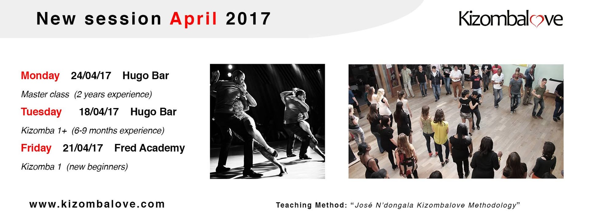 Kizomba new session in Brussels by Kizombalove Academy
