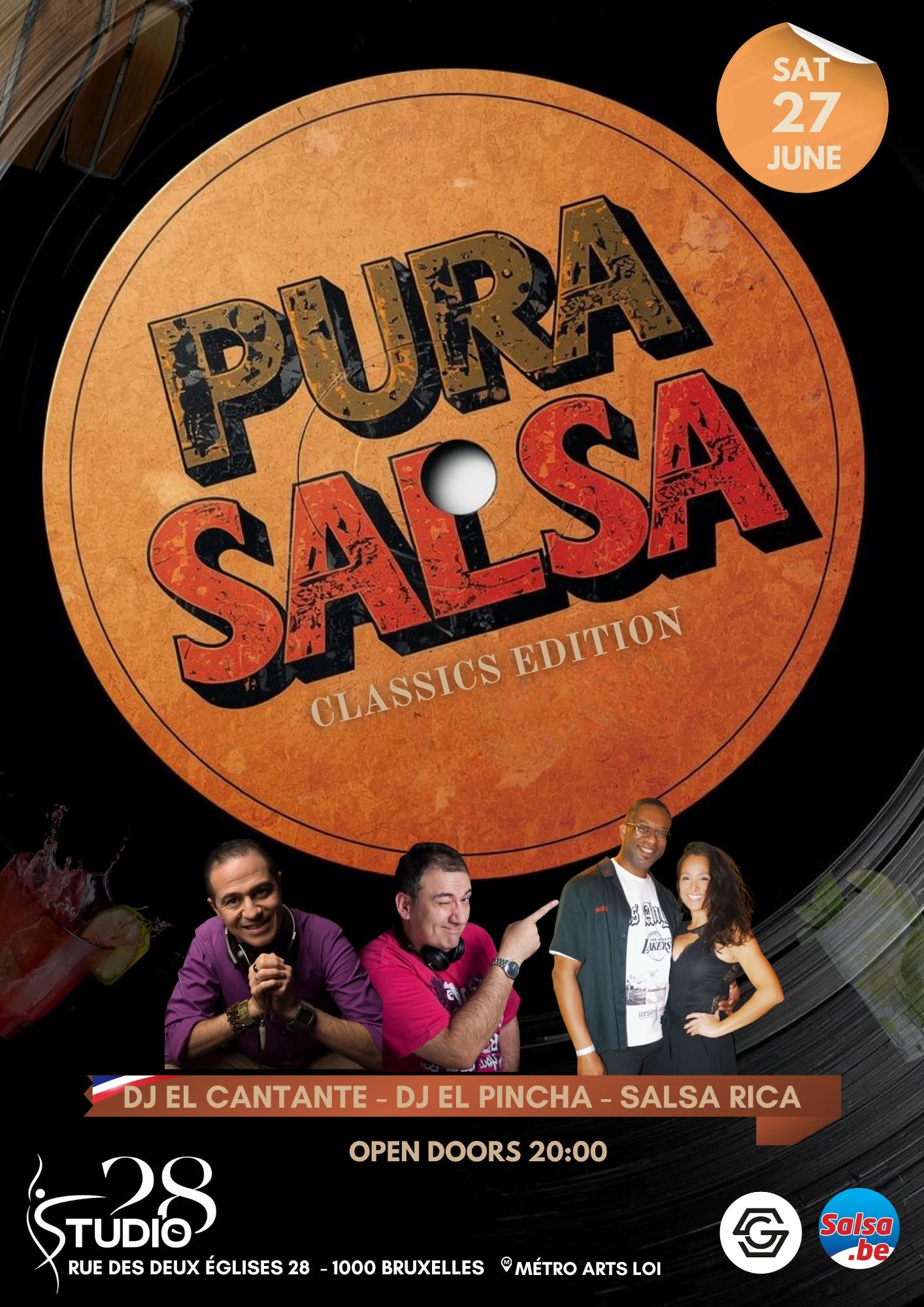Pura Salsa x Classics Edition at the Studio28