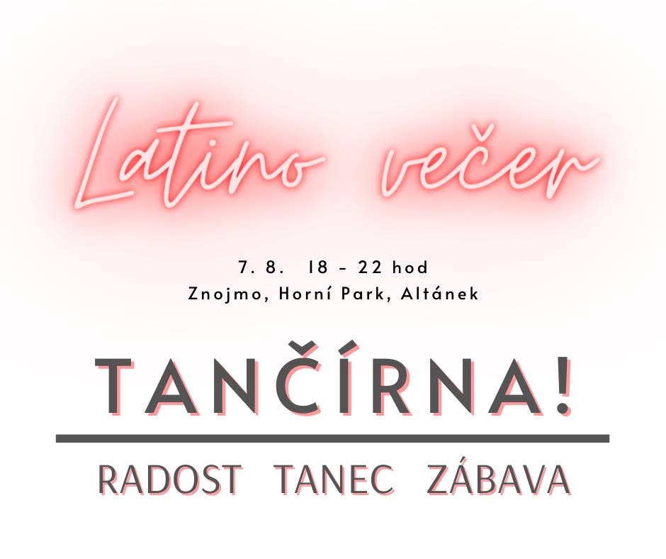 Latinský večer 7.8
