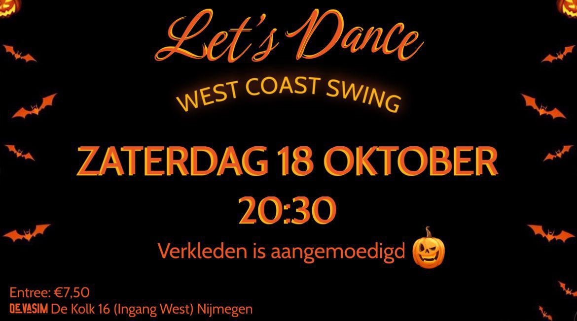 Let’s dance 100% wcs Halloween edition