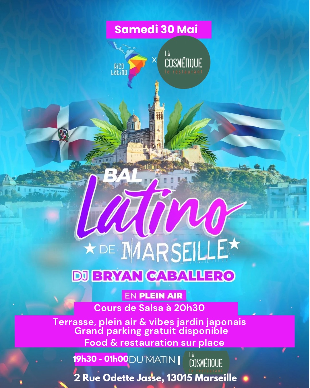 Bal Latino en plein air Gratuit