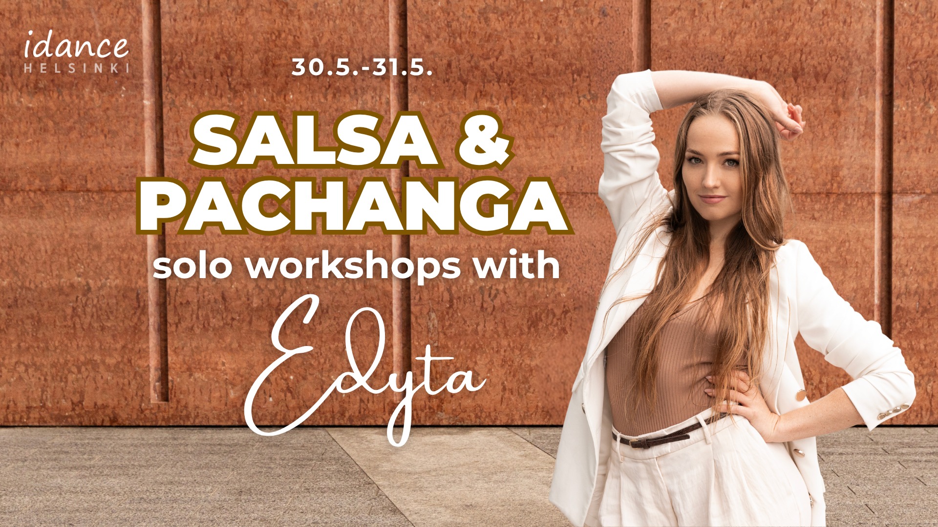 Salsa & Pachanga Worskhops with Edyta May 30-31