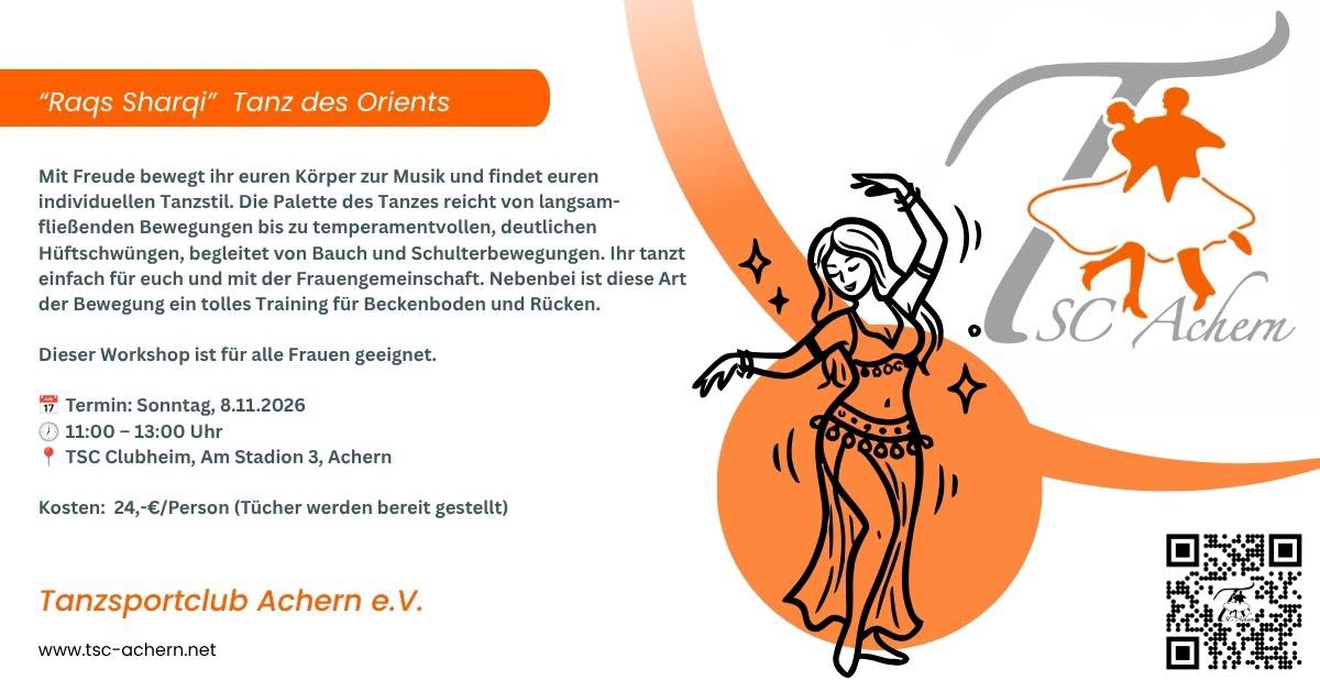 „Raqs Sharqi“ orientalischer Tanz