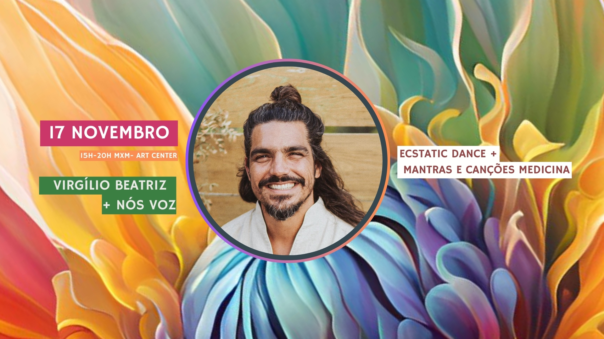 ECSTATIC DANCE Porto- Virgílio Beatriz + Nós Voz+ Canções Medicina