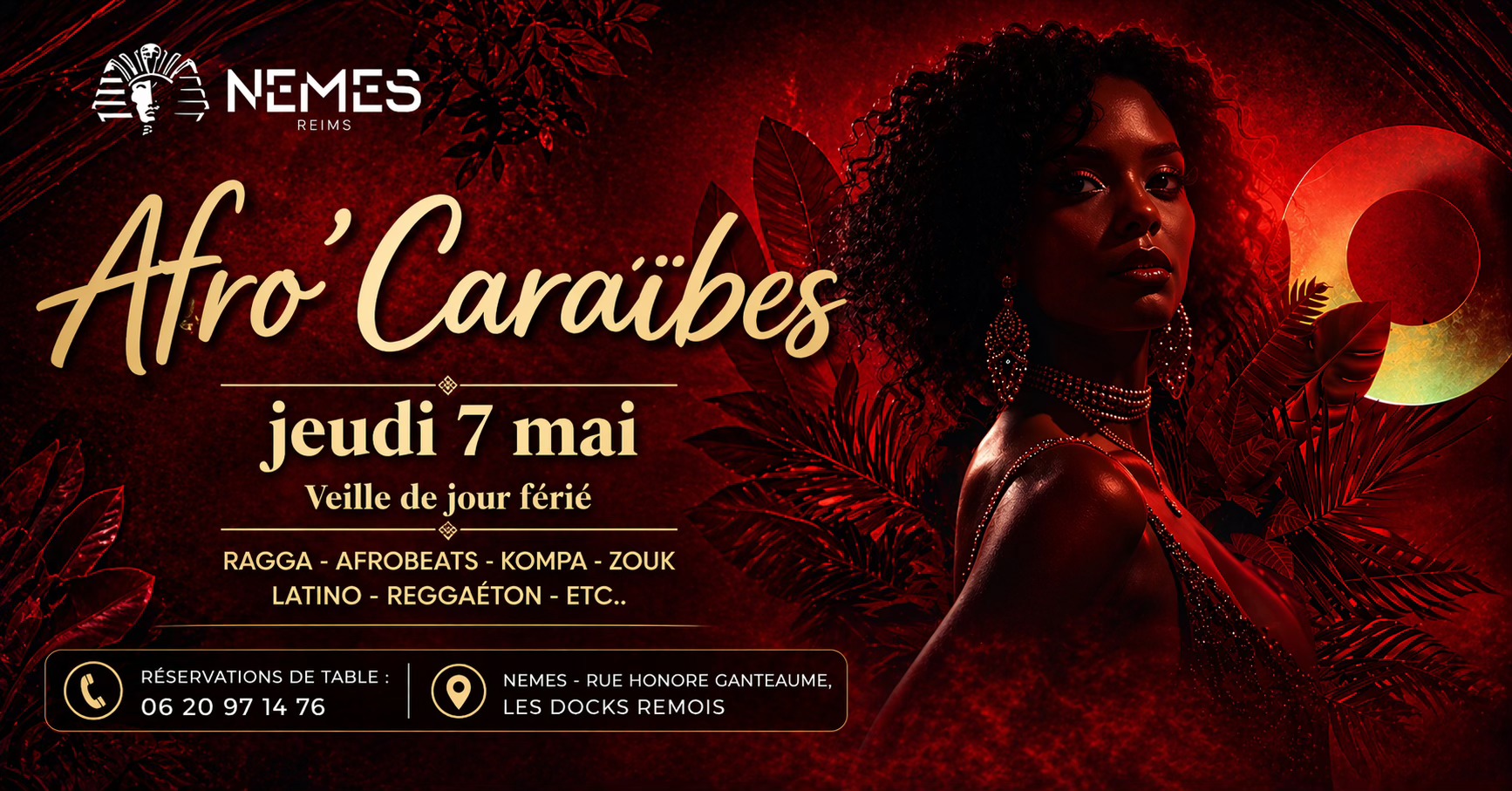 AFRO'CARAÏBES ♥️ ✦ NEMES