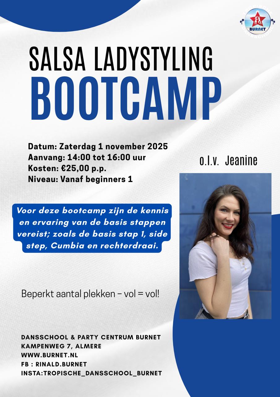Salsa Bootcamp Lady Styling