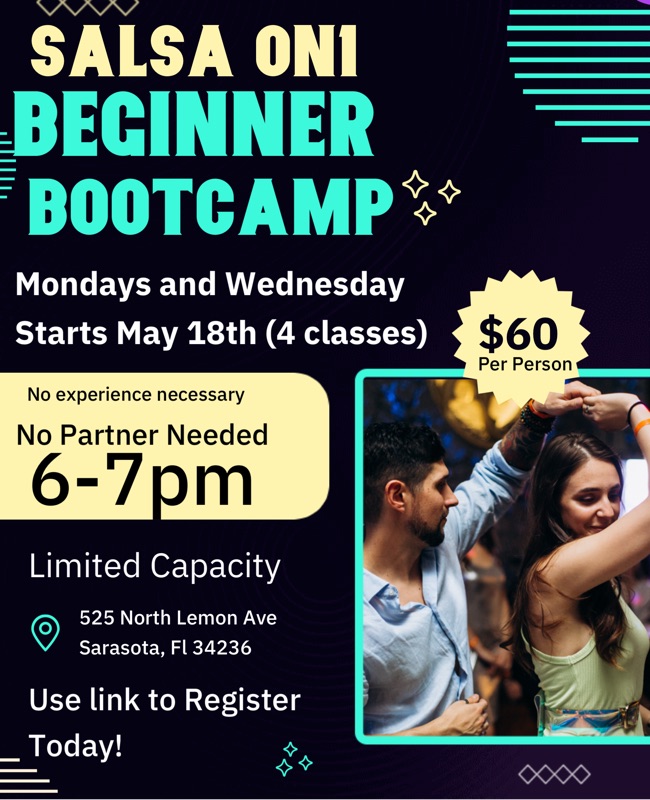 Accelerated (On1) Salsa Bootcamp