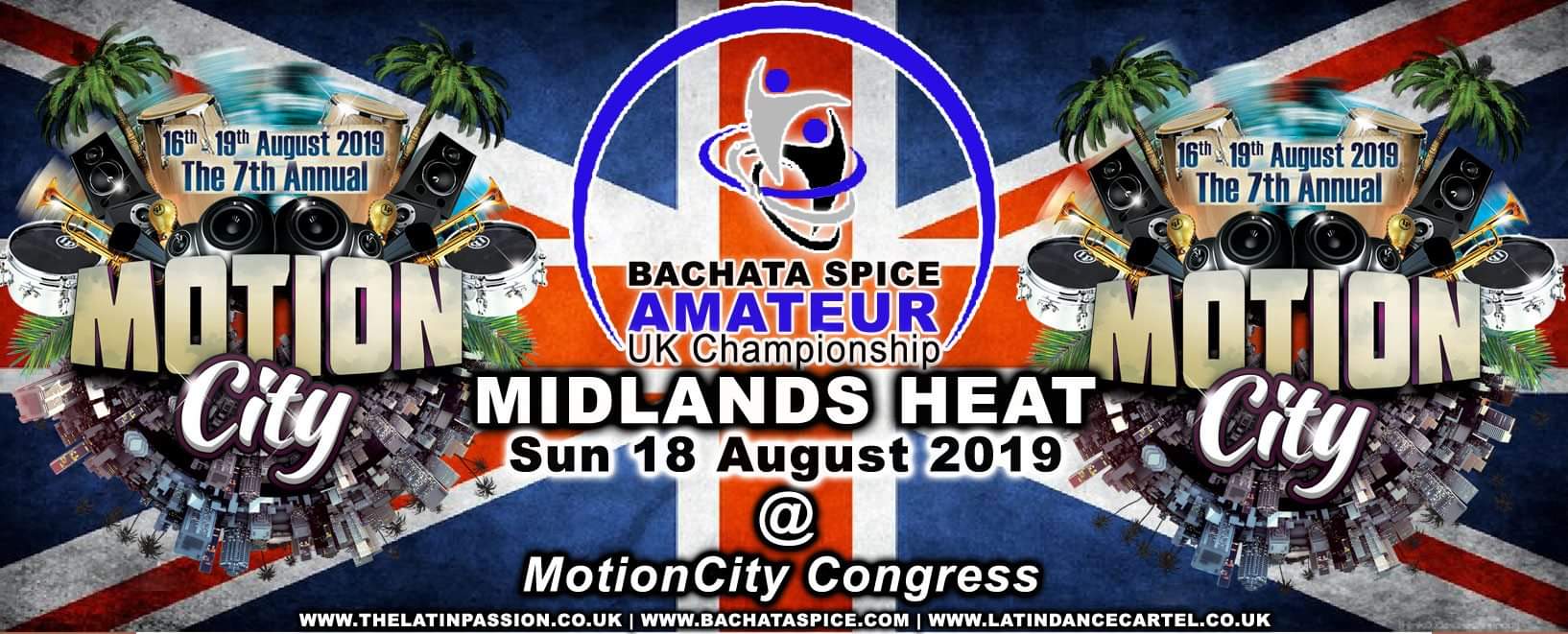 Bachata Spice Amateur UK Championship - Big Midlands Heat