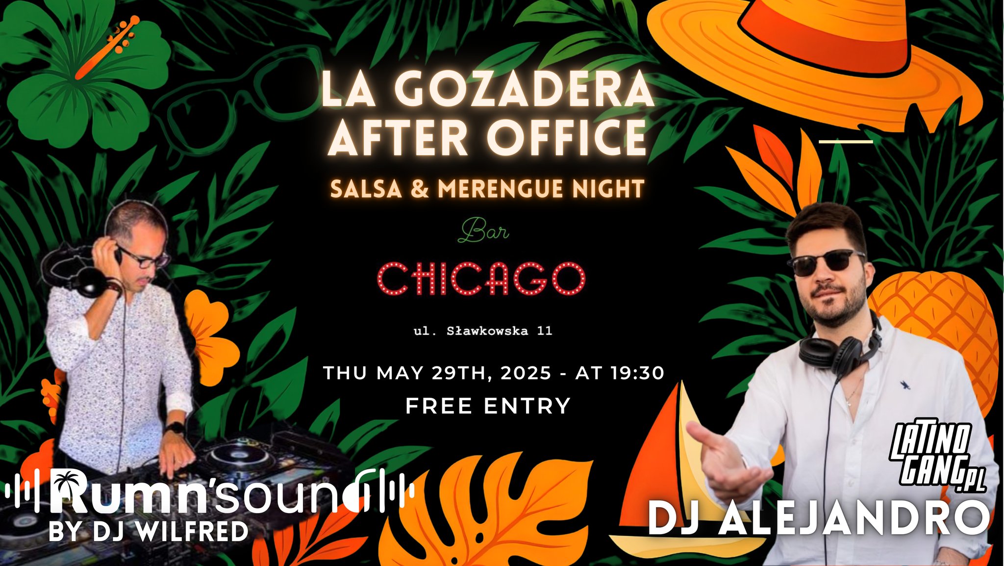 La Gozadera Salsa & Merengue Night by DJ Alejandro & RumN'Sound