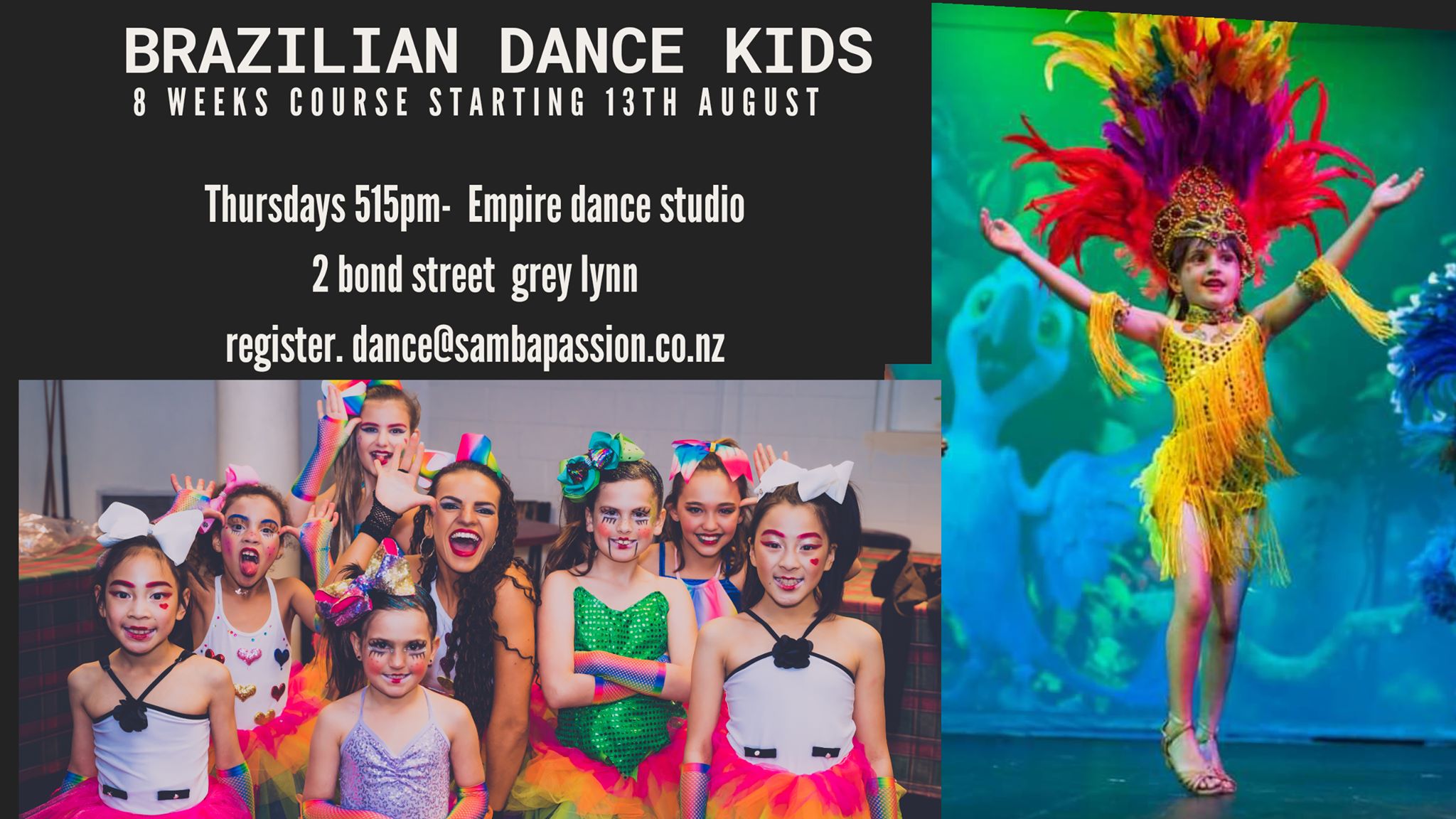 Brazilian Dance for kids