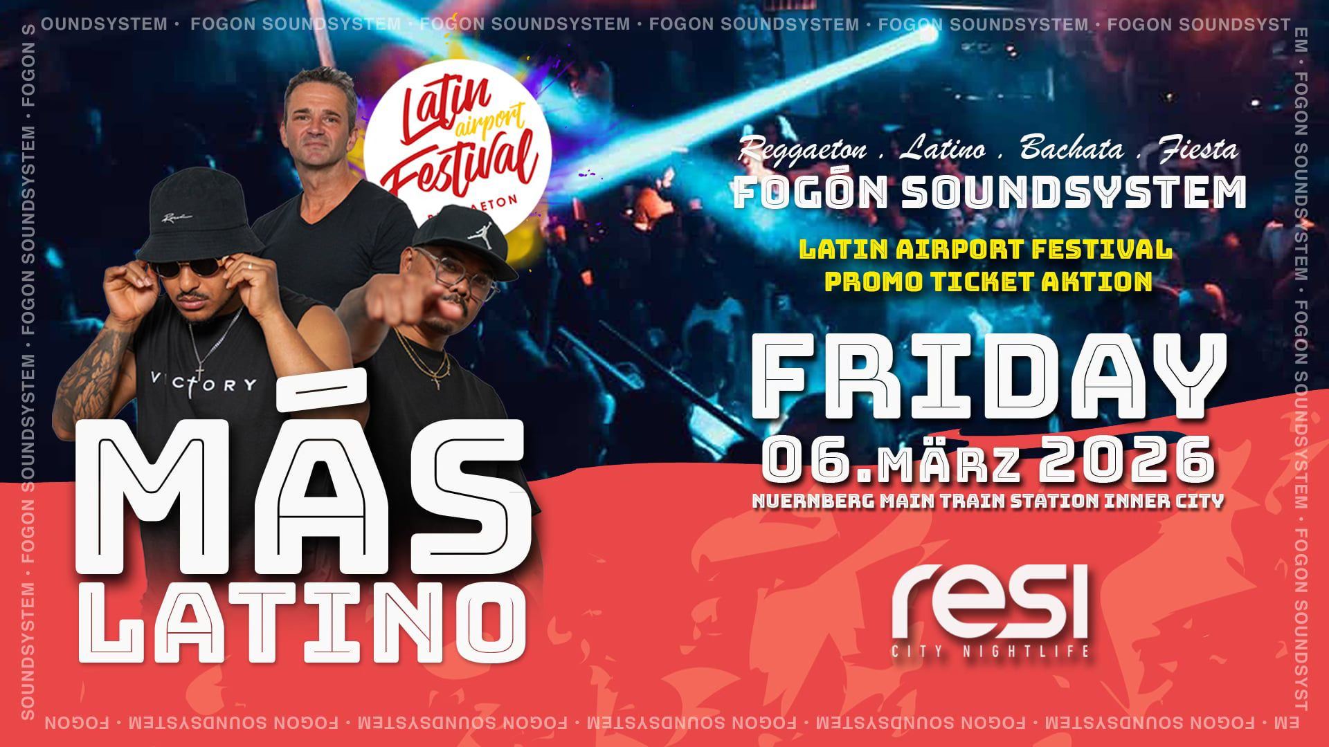 más latino . latin airport festival special