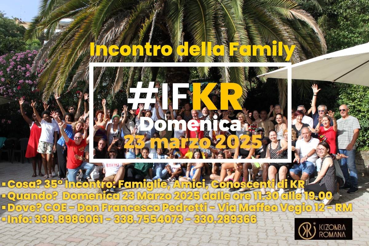 35° IFKR- Incontro della Famiglia- Festa di Primavera