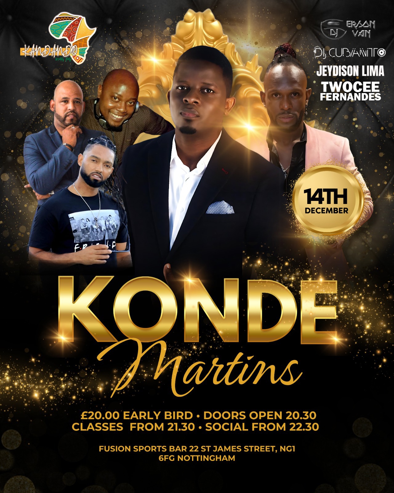 Konde Martins in Nottingham