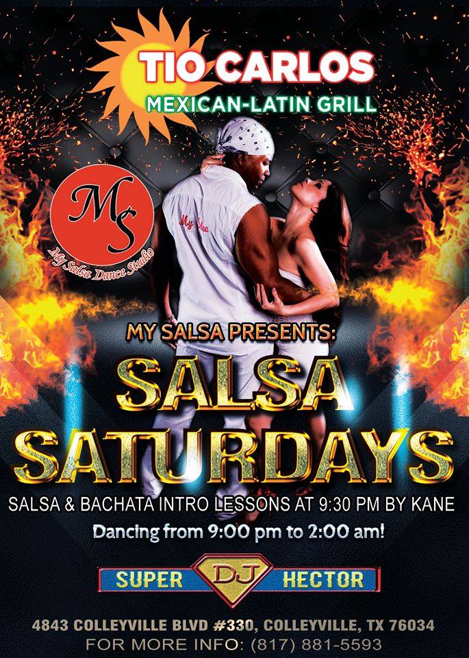 Salsa Saturdays at Tio Carlos Mexican Grill