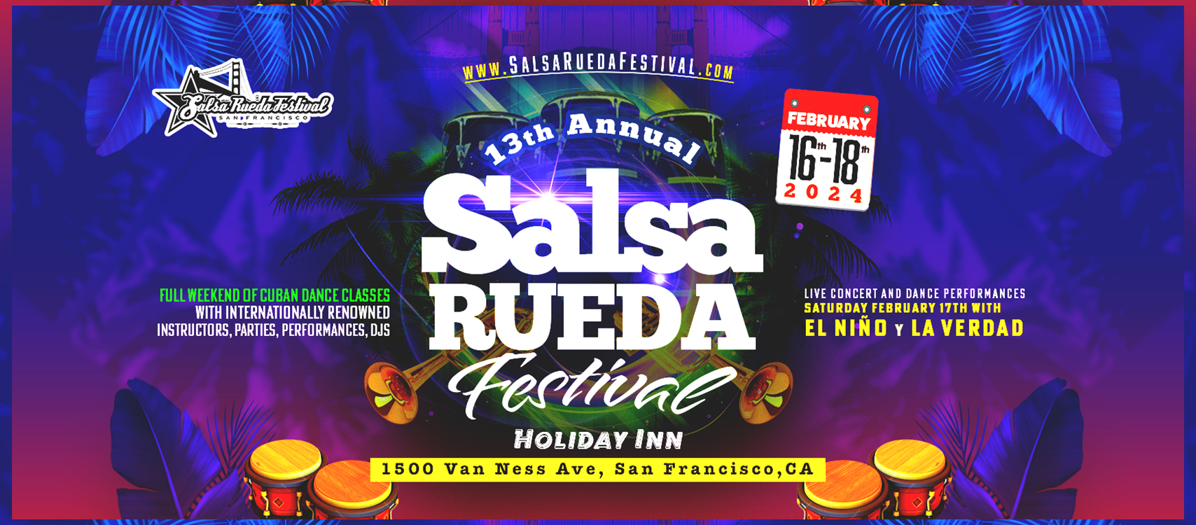 The 13th Salsa Rueda Festival in San Francisco