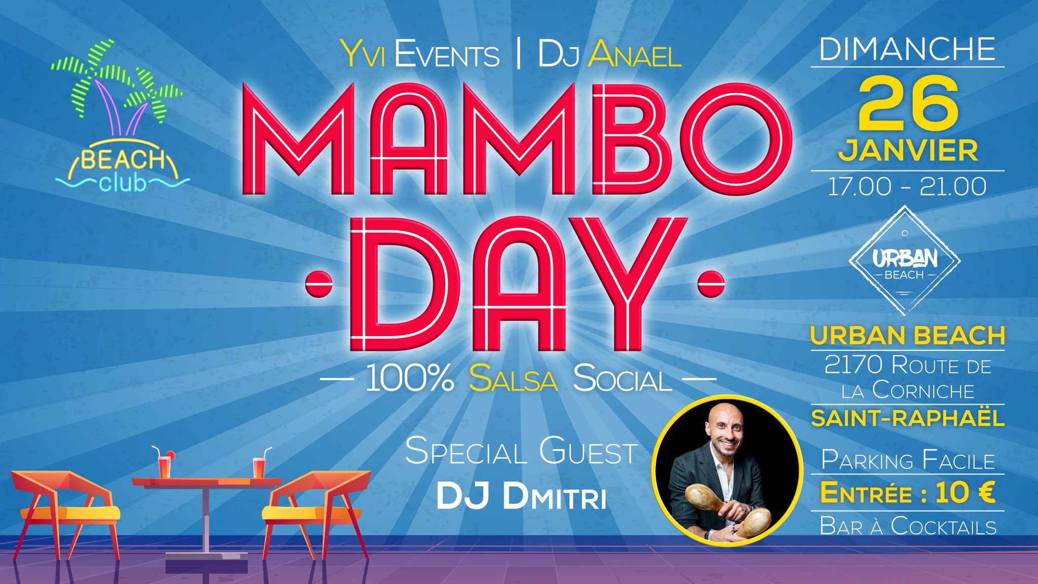 Mambo Day : 26 janvier Special Guest DJ Dmitri