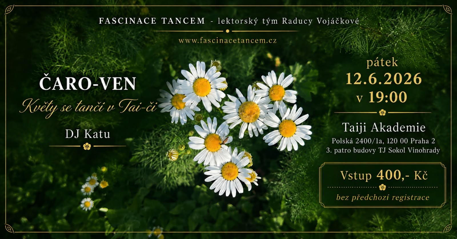 Fascinace tancem - otevřený páteční večer s Katu