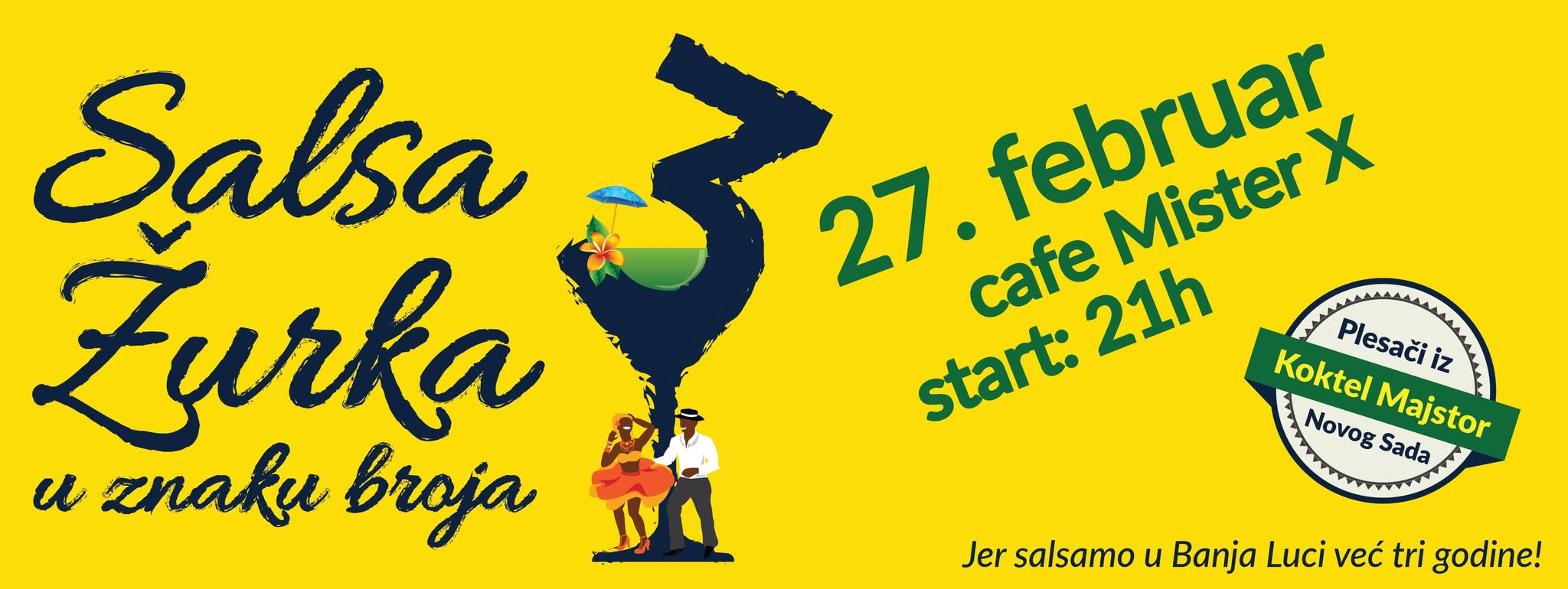 SALSA ŽURKA u znaku broja 3!
