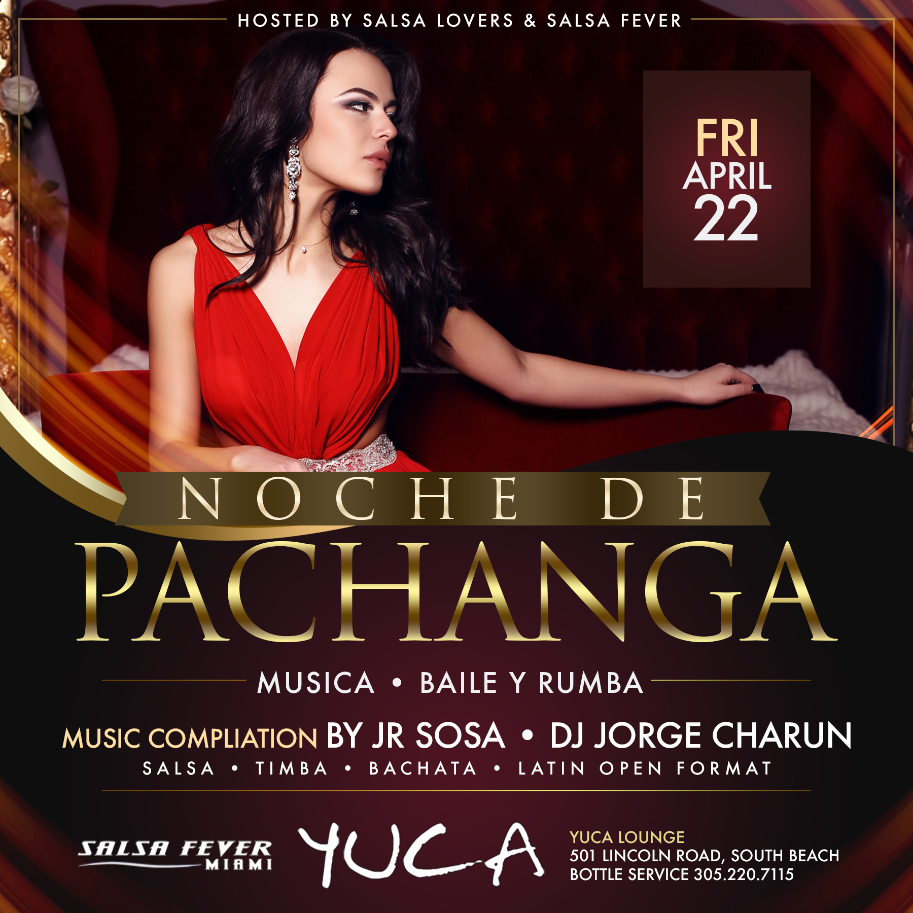 Noche de Pachanga at YUCA Lounge